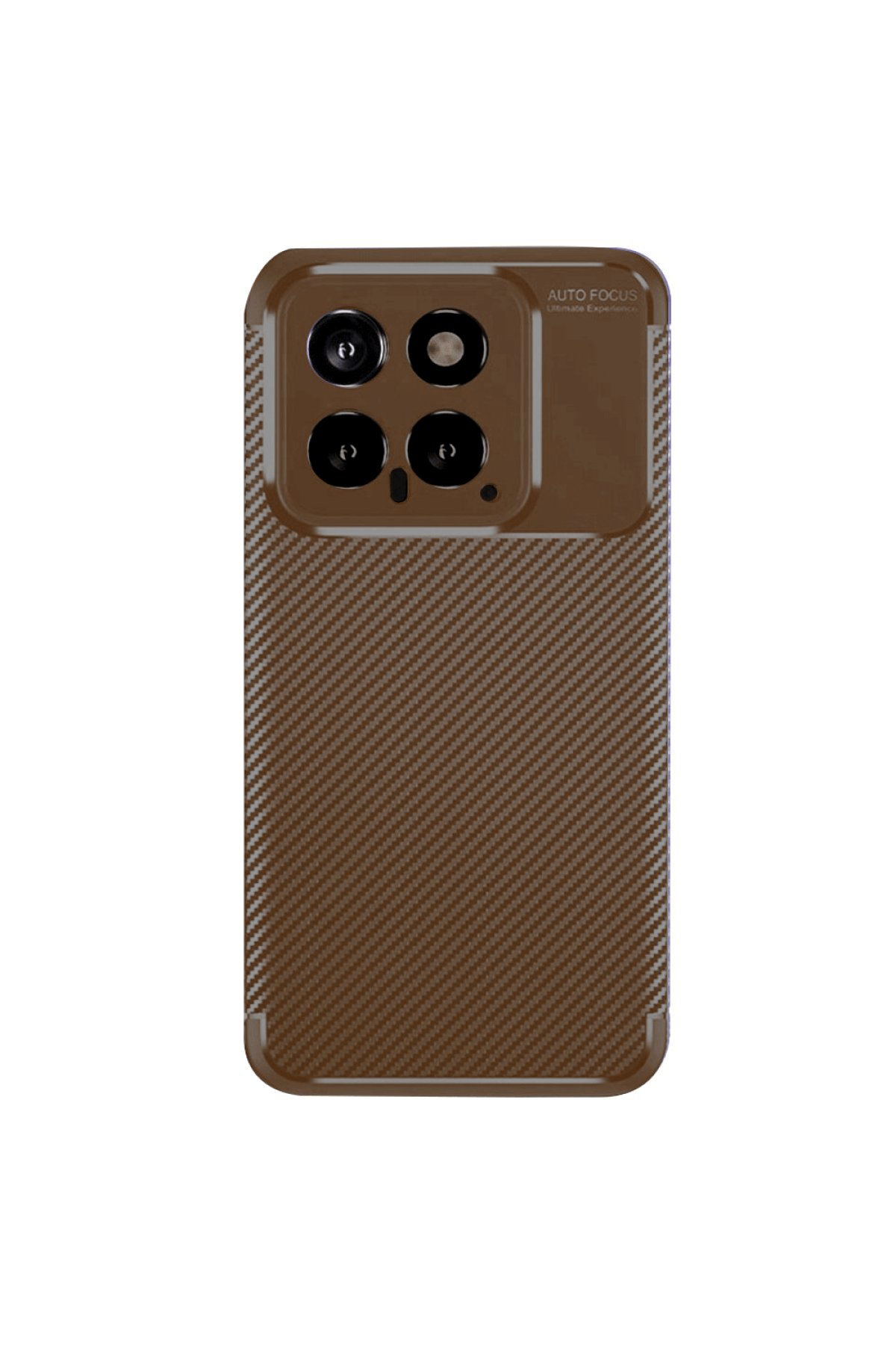 Newface Xiaomi Mi 14T Kılıf Auto Focus Karbon Kapak - Siyah
