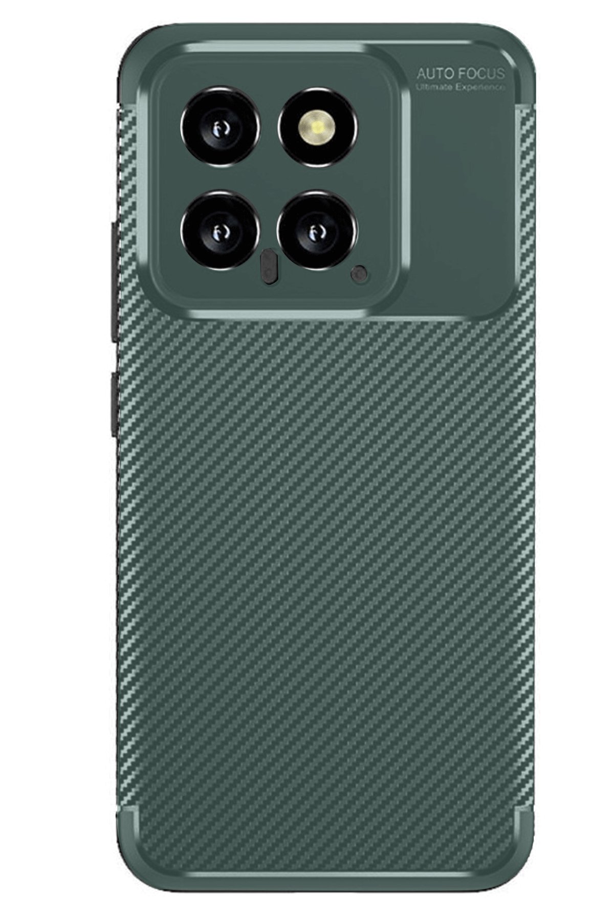 Newface Xiaomi Mi 14T Kılıf Auto Focus Karbon Kapak - Pembe