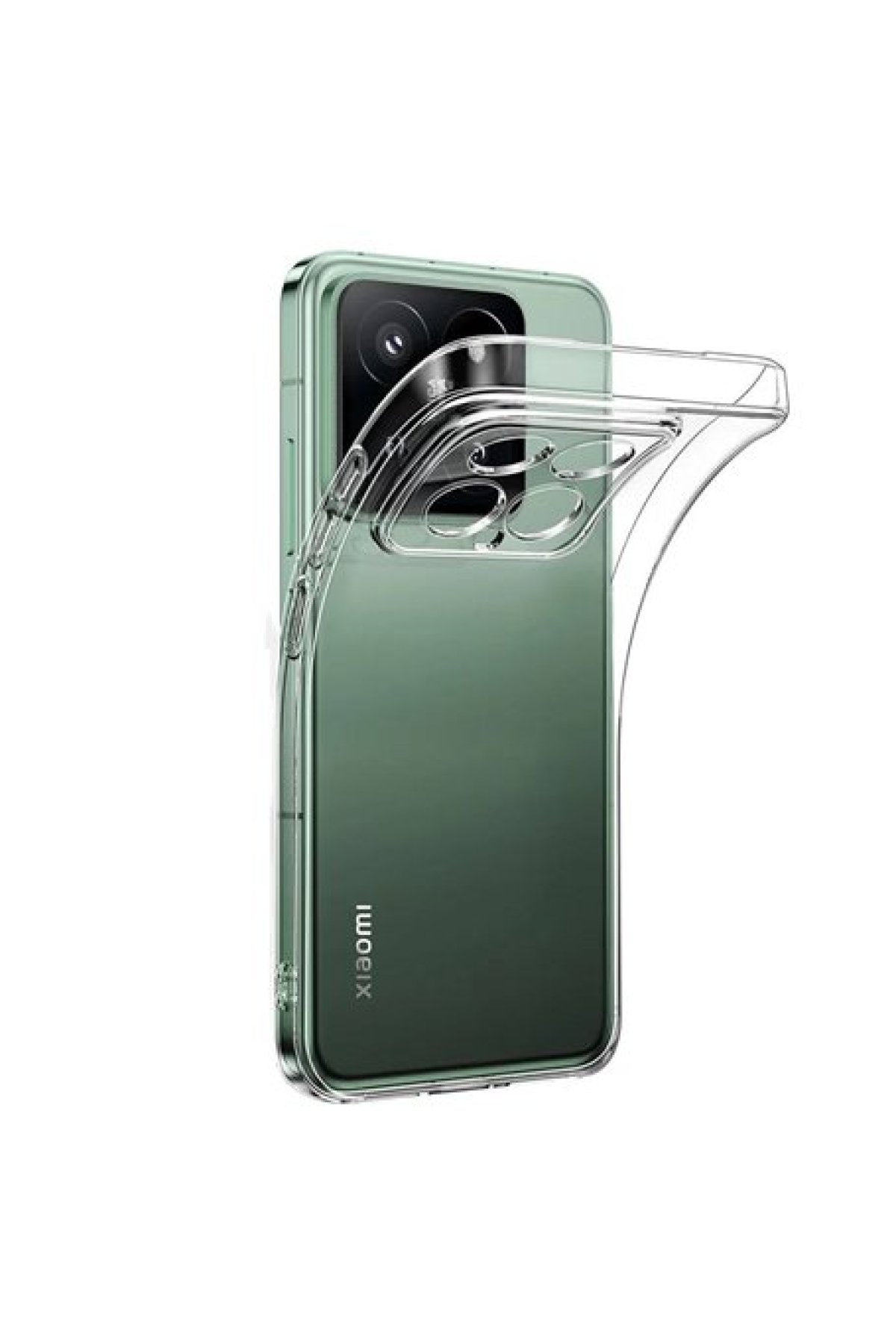 Newface Xiaomi Mi 14T Pro Kılıf Auto Focus Karbon Kapak - Siyah