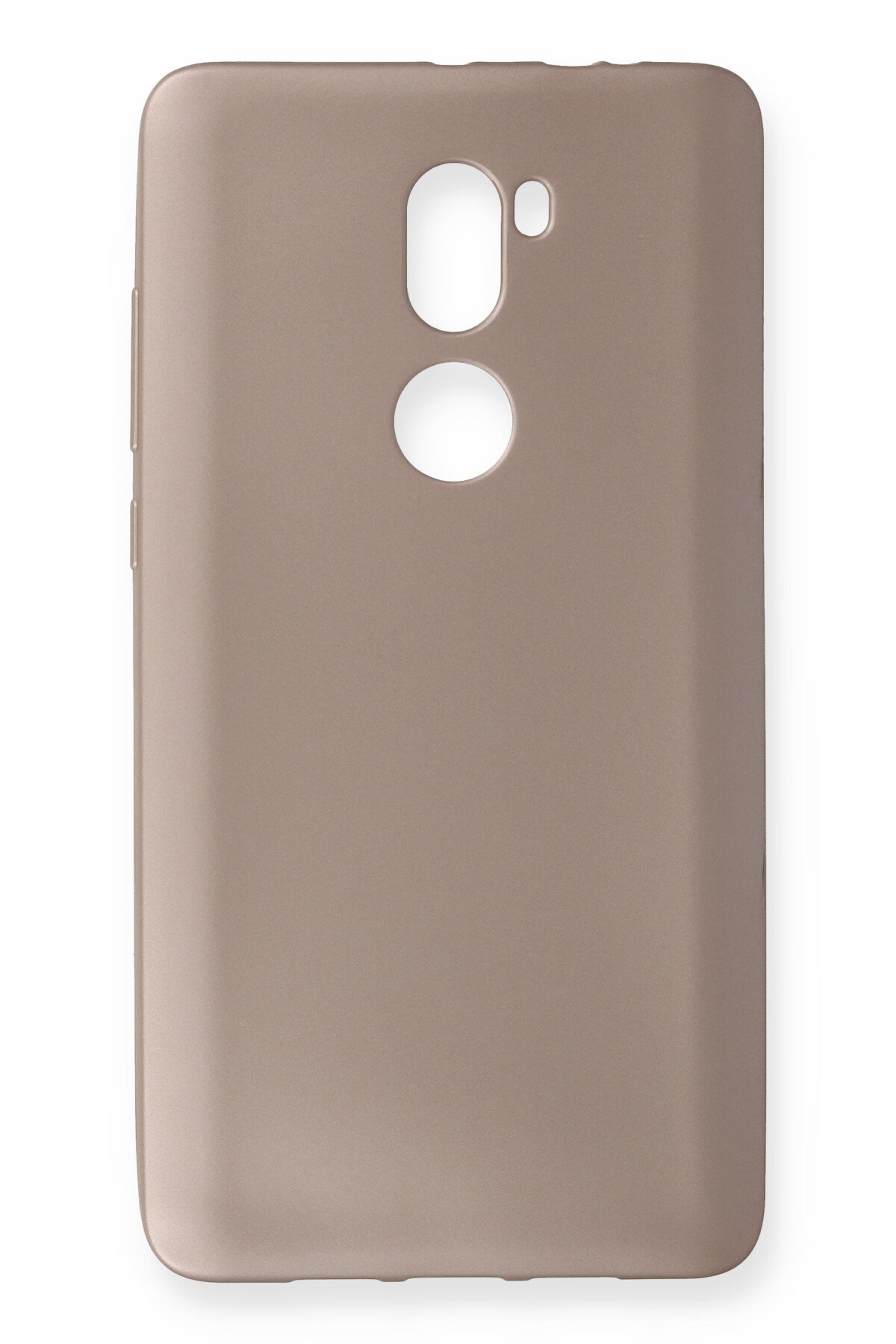 Newface Xiaomi Mi 5S Plus Kılıf First Silikon - Gold