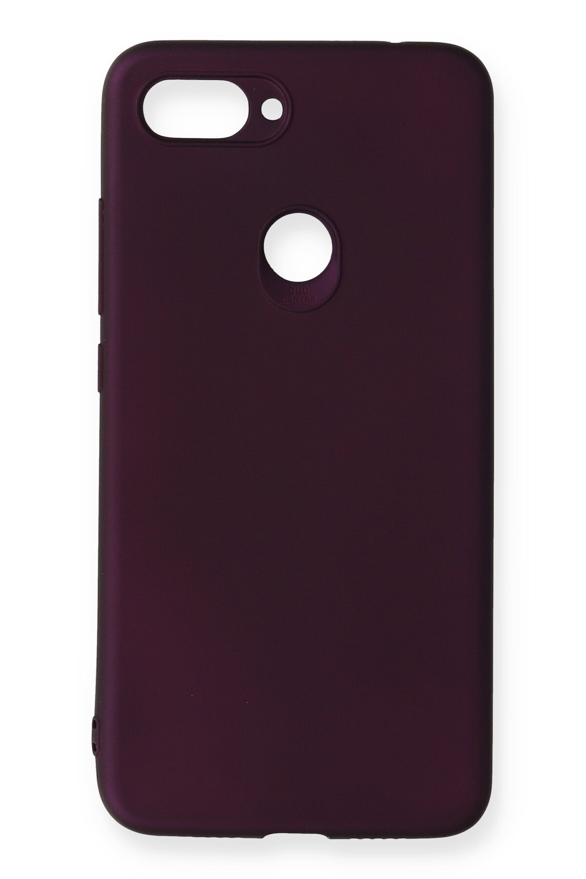 Newface Xiaomi Mi 8 Lite Kılıf First Silikon - Mürdüm