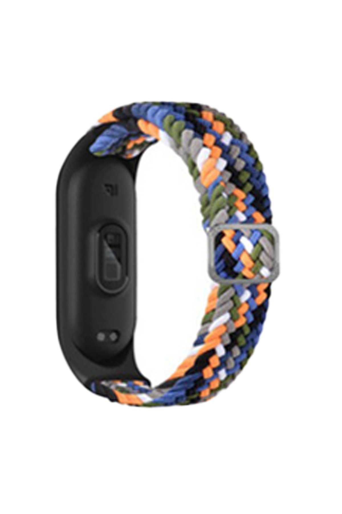 Newface Xiaomi Mi Band 7 Spor Delikli Kordon - Siyah-Kırmızı