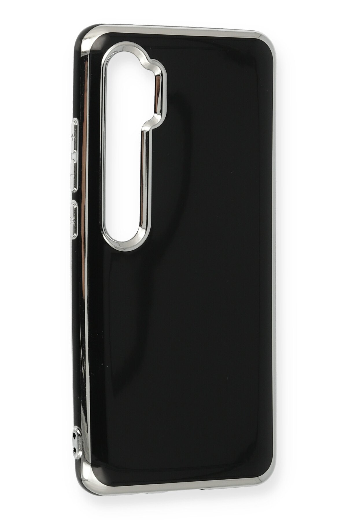 Newface Xiaomi Mi Note 10 Kılıf Nano içi Kadife Silikon - Turuncu