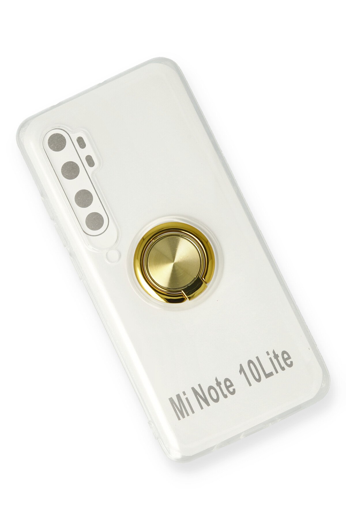 Newface Xiaomi Mi Note 10 Lite Kılıf Lüx Şeffaf Silikon - Şeffaf