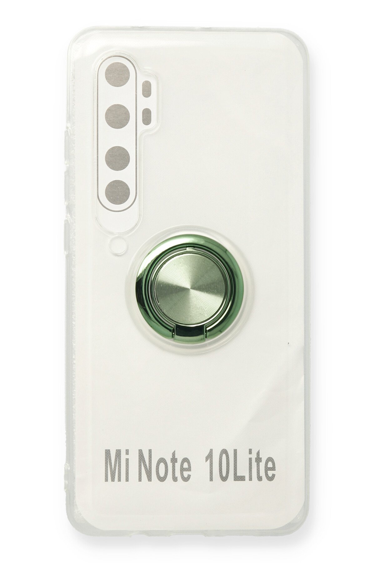 Newface Xiaomi Mi Note 10 Lite Kılıf Miami Şeffaf Silikon - Fuşya
