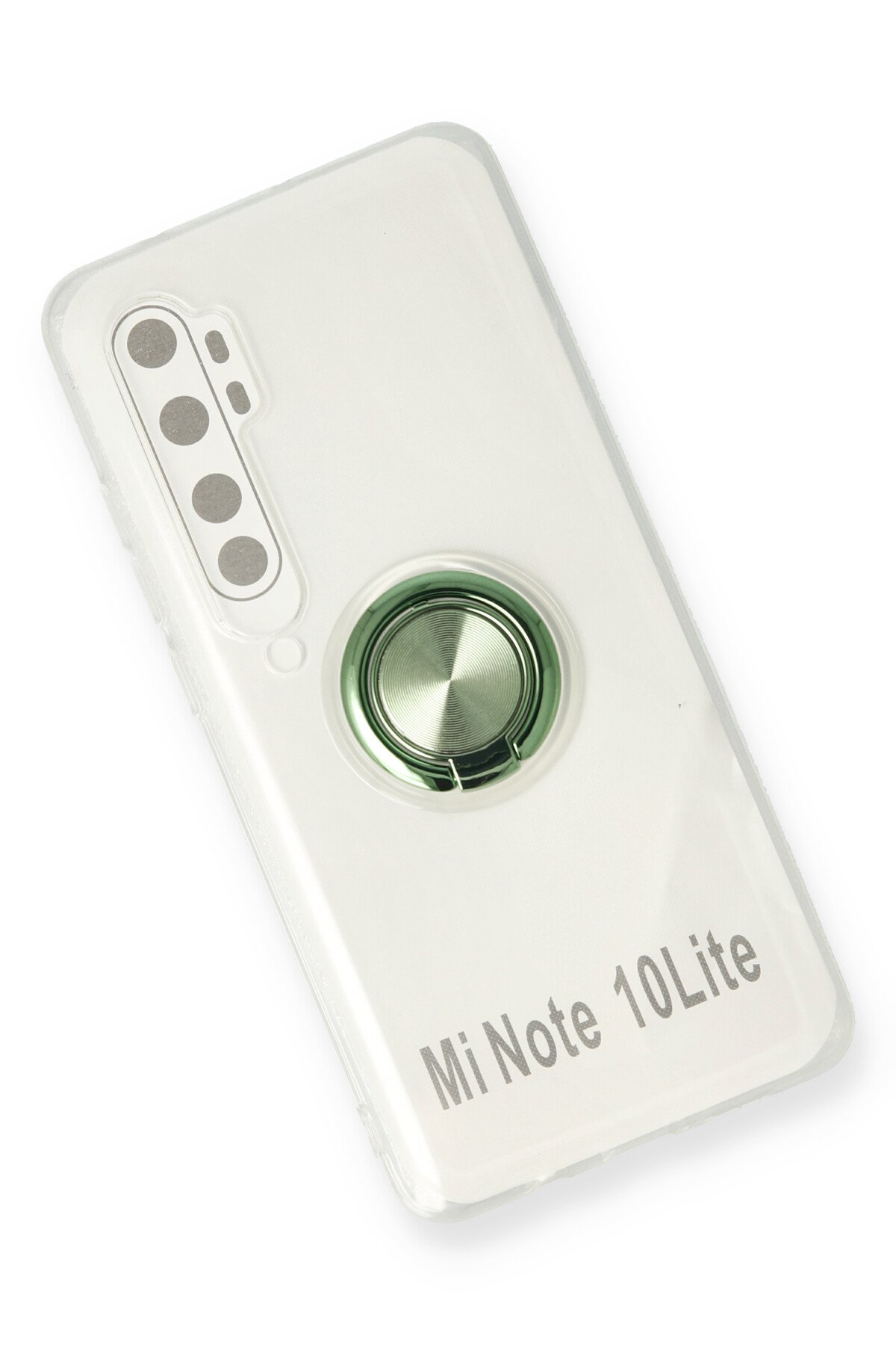Newface Xiaomi Mi Note 10 Lite Kılıf Miami Şeffaf Silikon - Fuşya