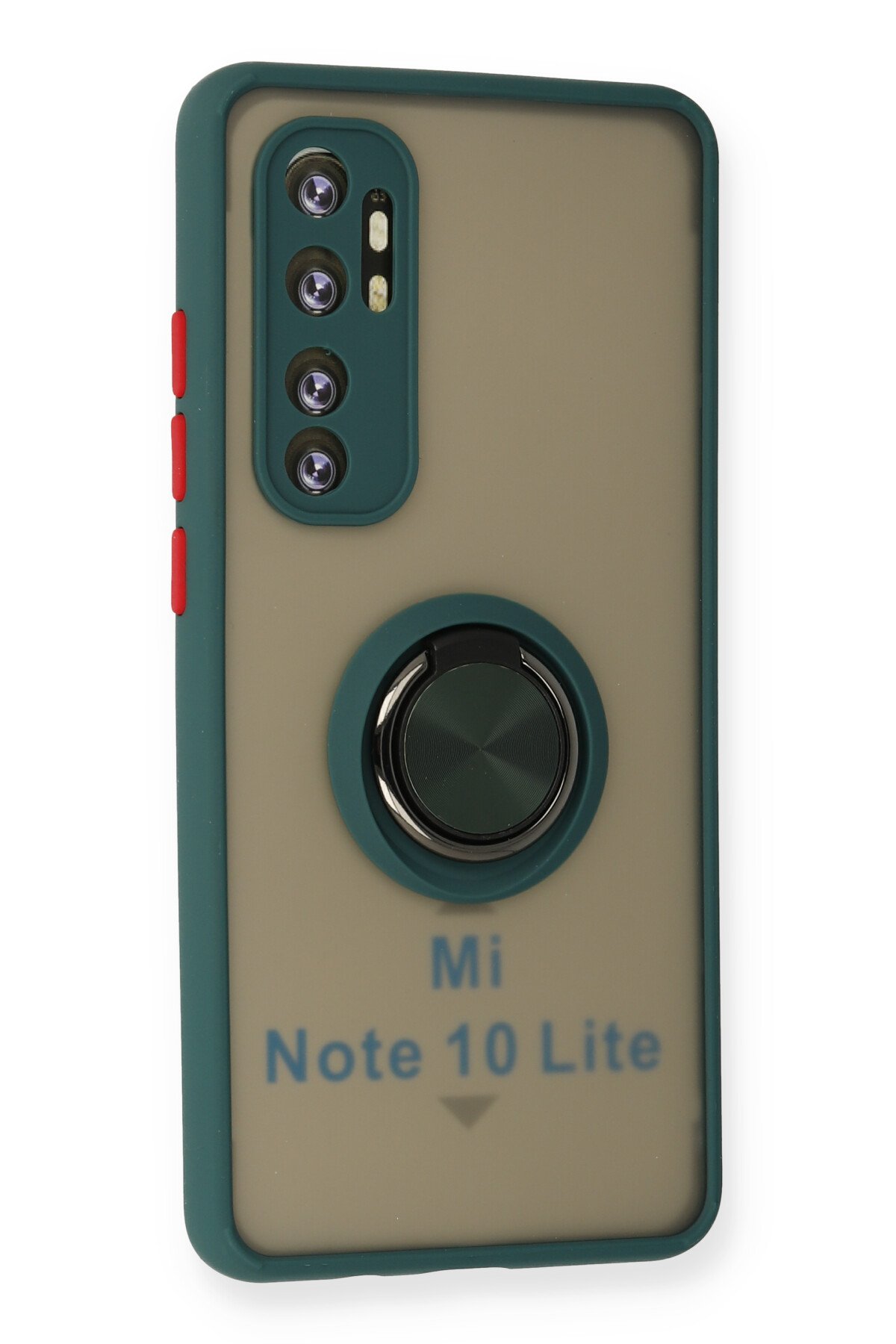 Newface Xiaomi Mi Note 10 Lite Kılıf Nano içi Kadife Silikon - Kiremit