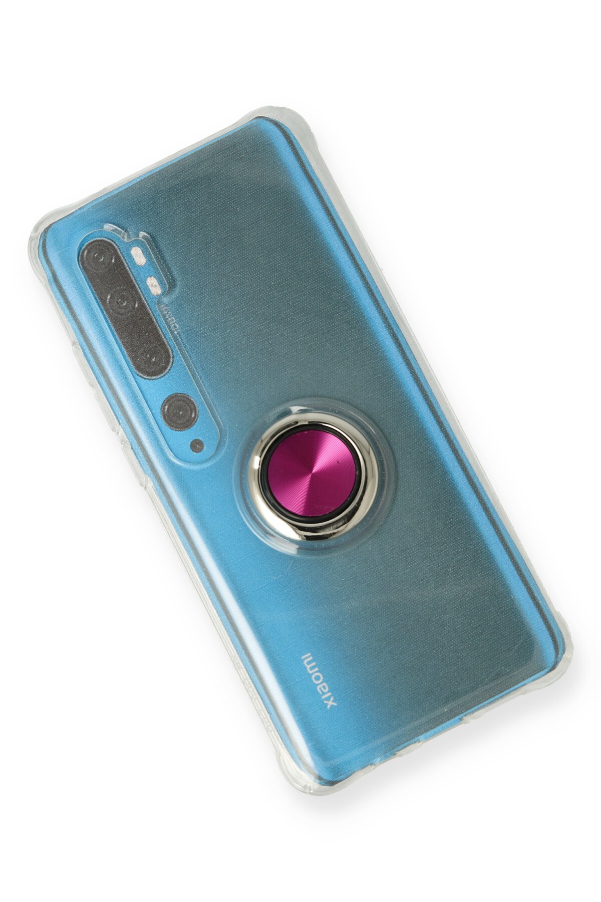 Newface Xiaomi Mi Note 10 Kılıf Nano içi Kadife Silikon - Turkuaz