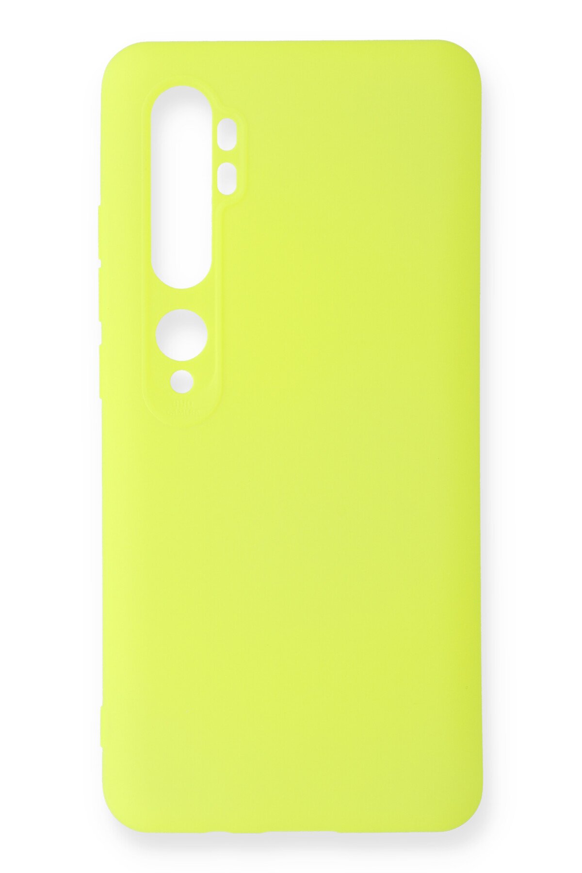 Newface Xiaomi Mi Note 10 Kılıf Gros Yüzüklü Silikon - Pembe