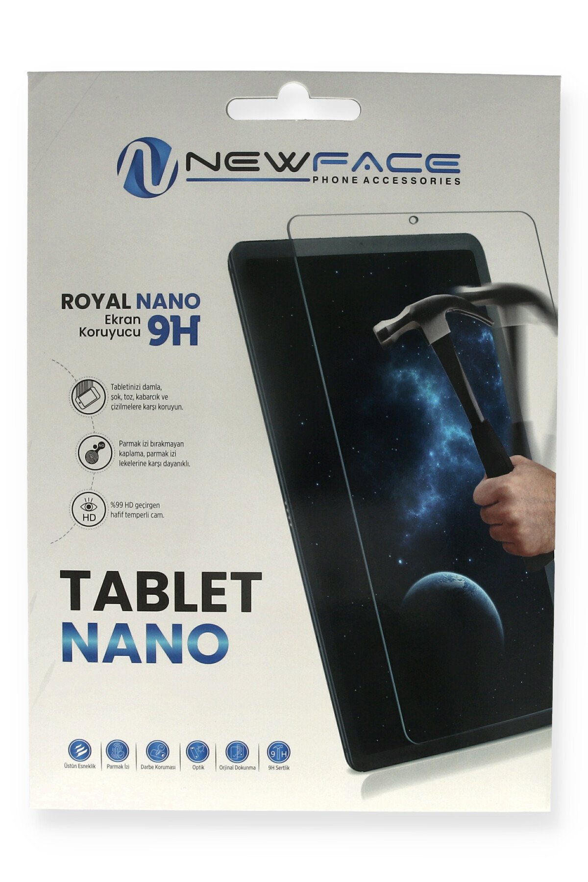Newface Universal 10 Tablet Cam Ekran Koruyucu