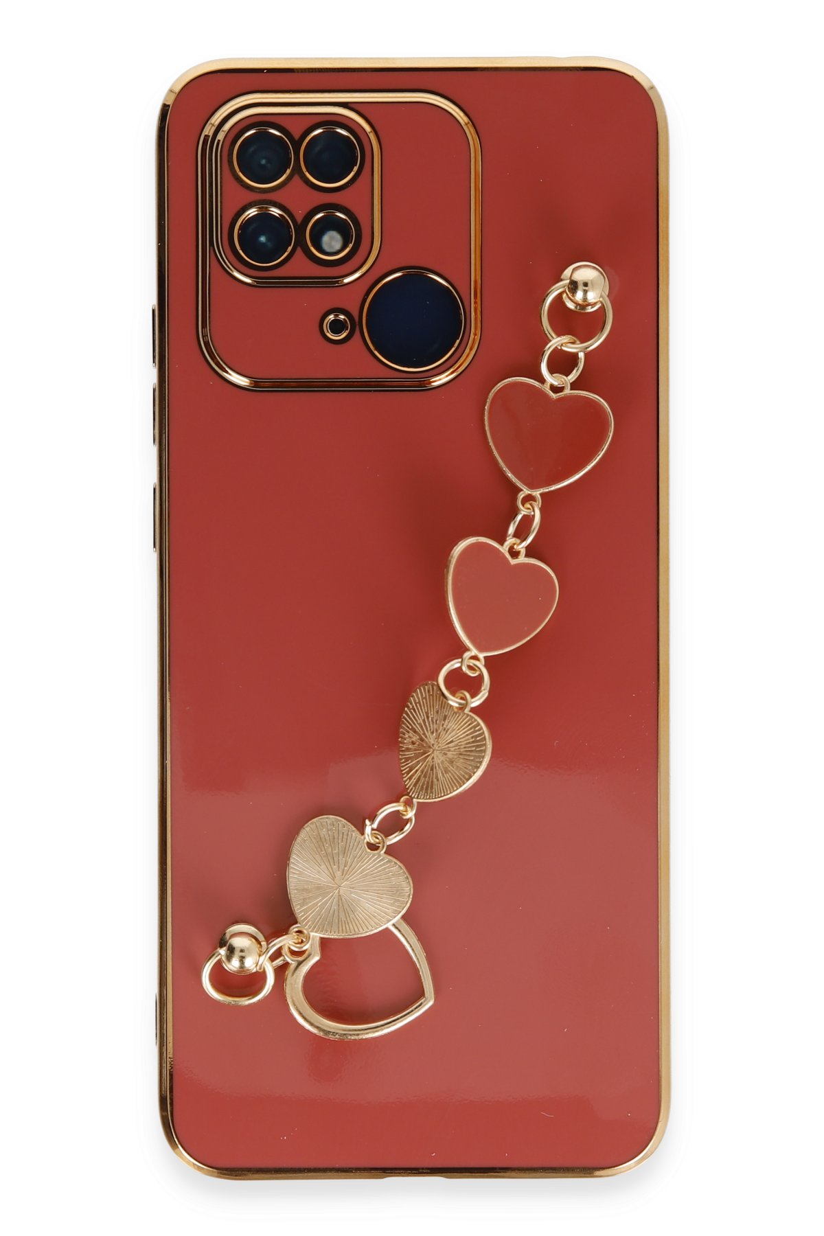 Newface Xiaomi Poco C40 Kılıf Pars Lens Yüzüklü Silikon - Lacivert