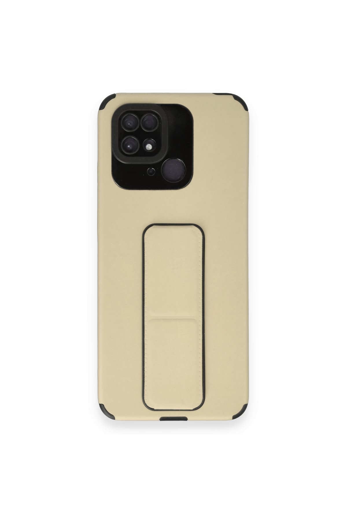 Newface Xiaomi Poco C40 Kılıf Mega Standlı Silikon - Yeşil