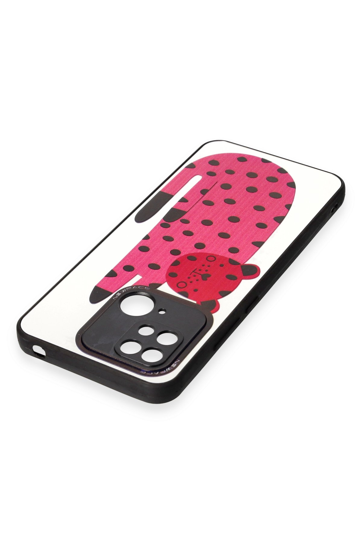 Newface Xiaomi Poco C40 Kılıf Mirror Desenli Kapak - Mirror - 1