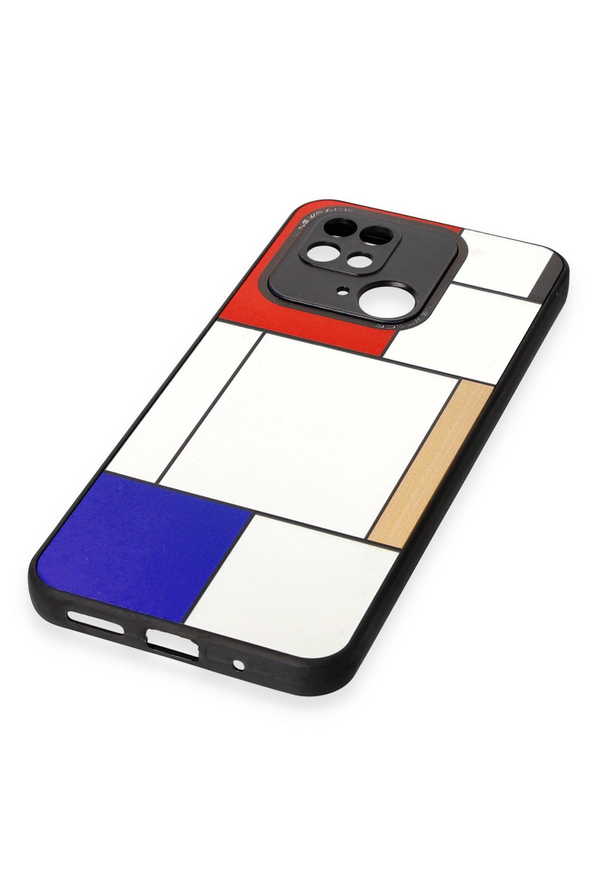 Newface Xiaomi Poco C40 Kılıf Estoril Desenli Kapak - Estoril - 2
