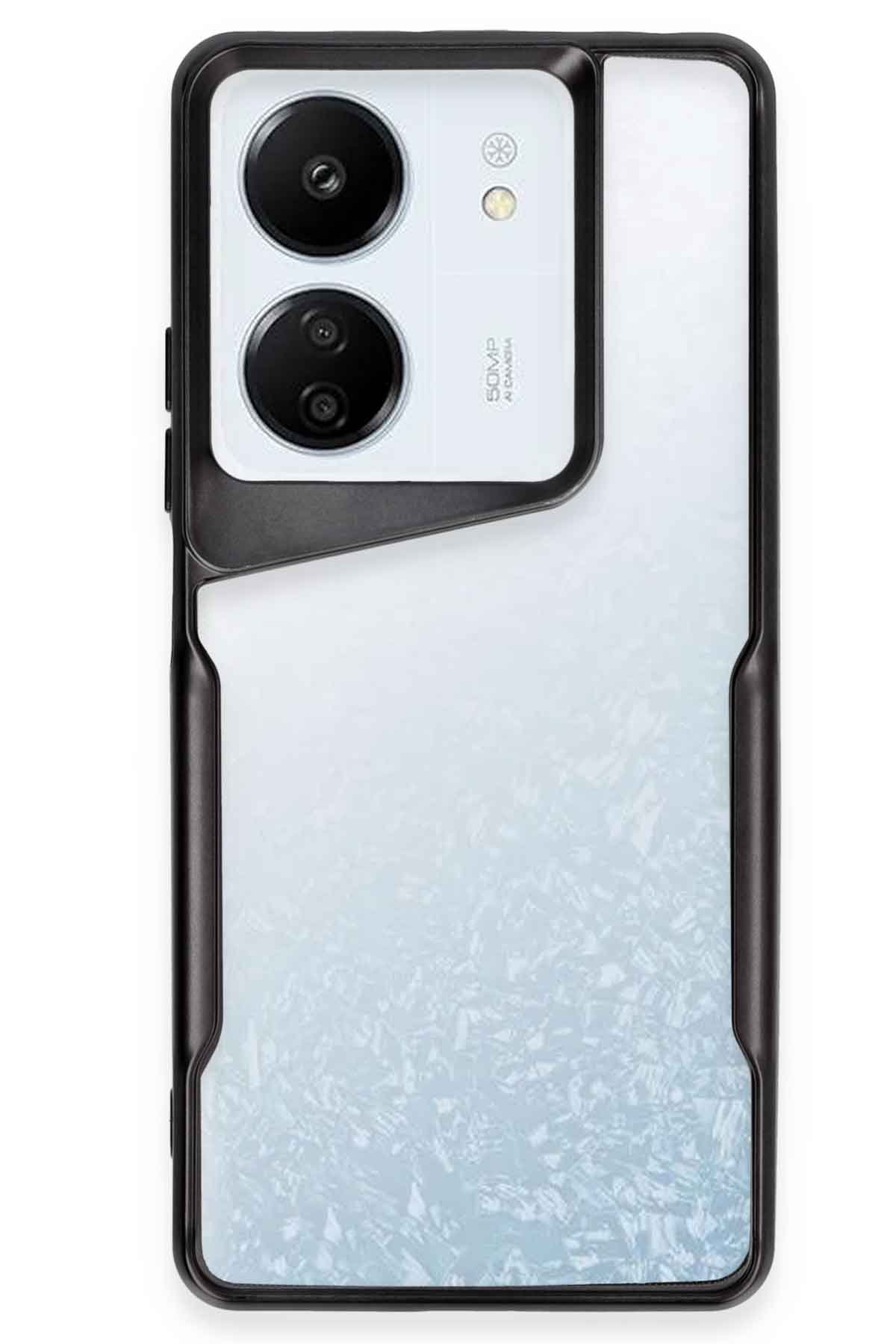 Newface Xiaomi Poco C65 Kılıf Reflexion Desenli Kapak - Desen 4