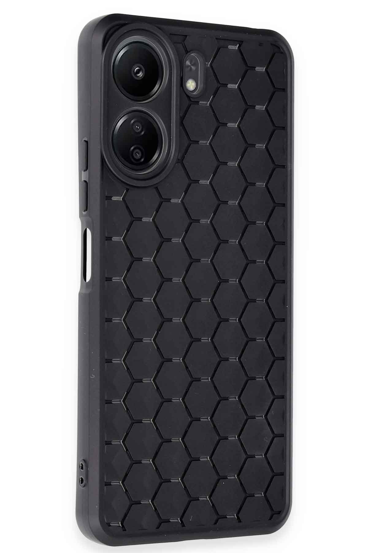 Newface Xiaomi Poco C65 Kılıf Loop Deri Silikon - Yeşil