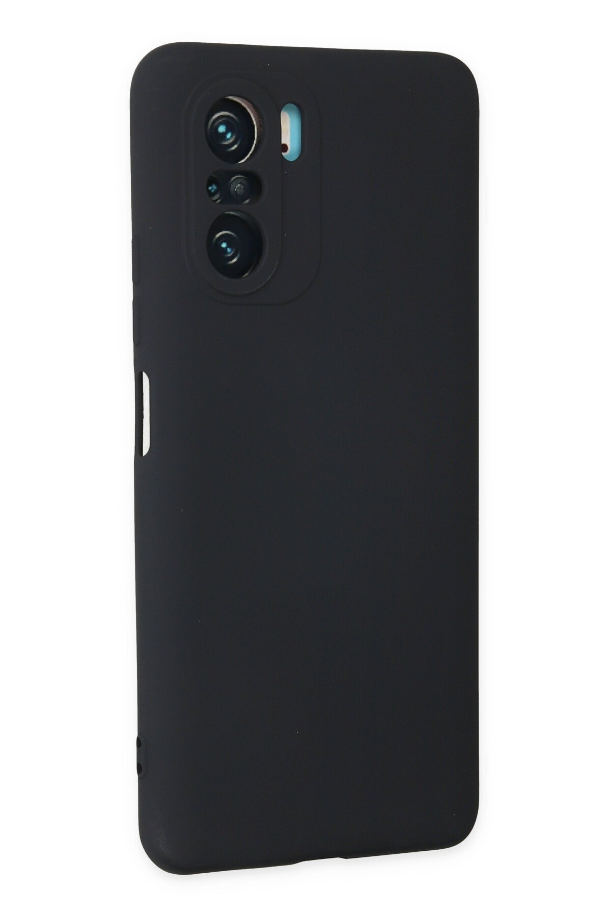 Newface Xiaomi Poco F3 Kılıf Pars Lens Yüzüklü Silikon - Kırmızı