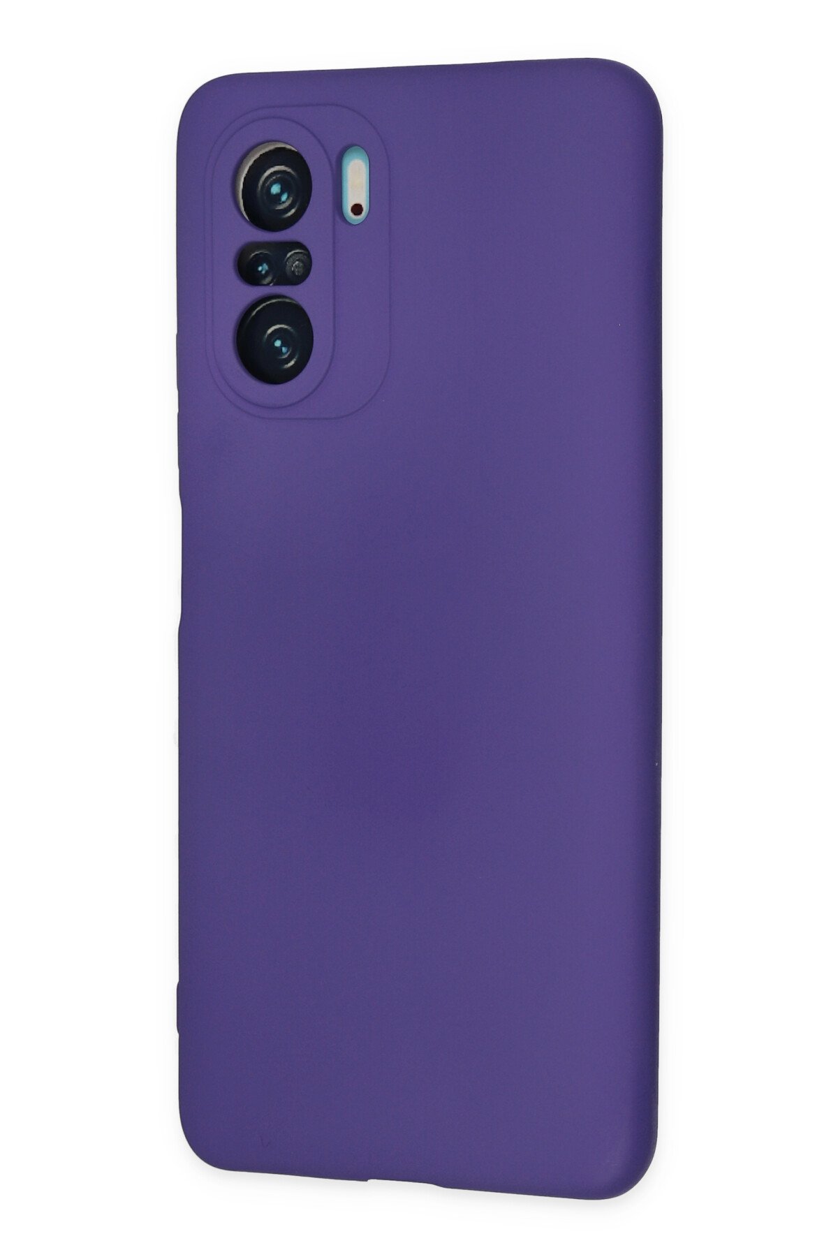 Newface Xiaomi Poco F3 Kılıf Pars Lens Yüzüklü Silikon - Lacivert