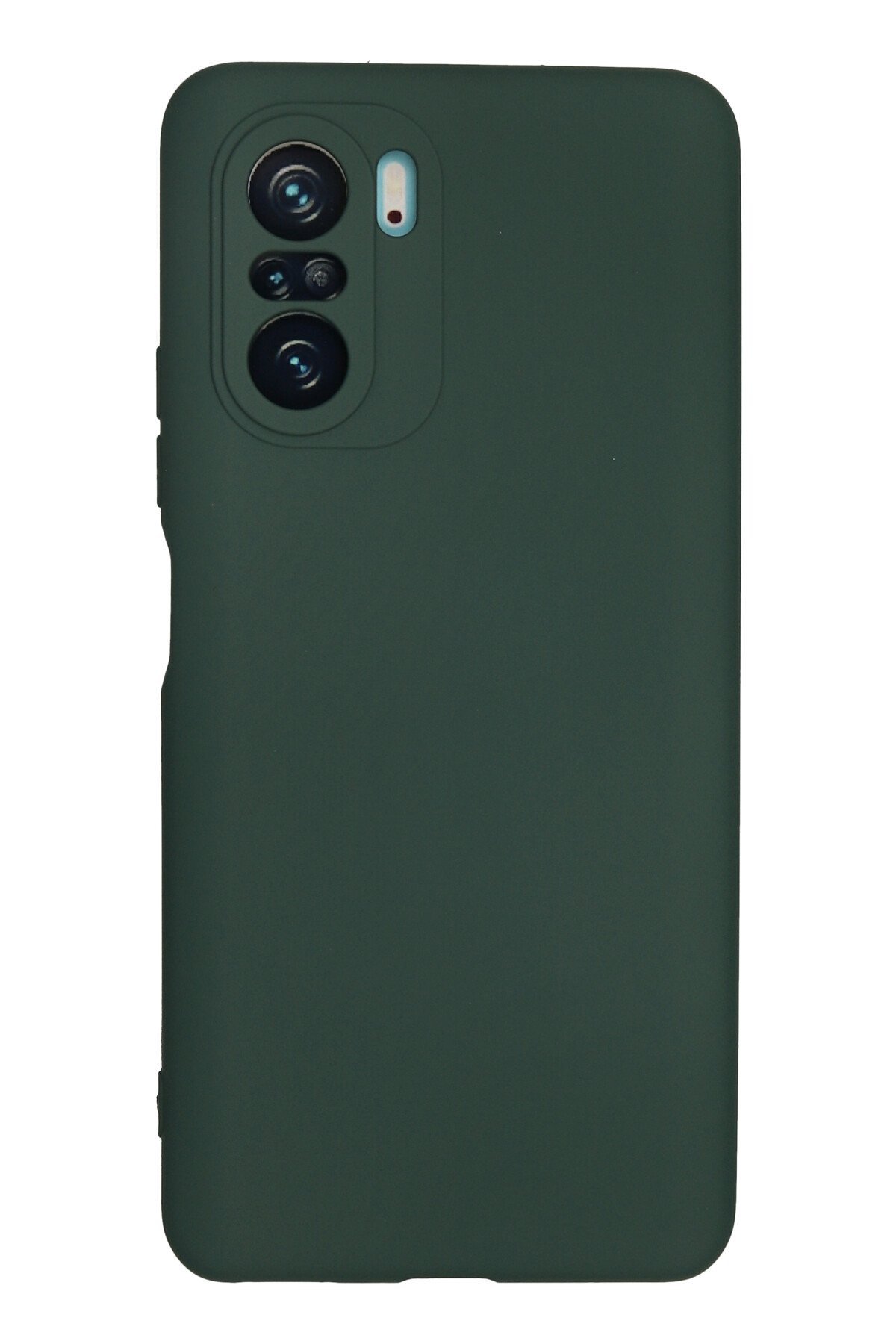 Newface Xiaomi Poco F3 Kılıf Montreal Yüzüklü Silikon Kapak - Buz Mavi