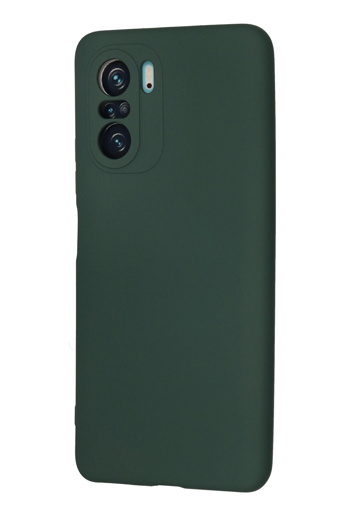 Newface Xiaomi Poco F3 Kılıf Montreal Yüzüklü Silikon Kapak - Buz Mavi