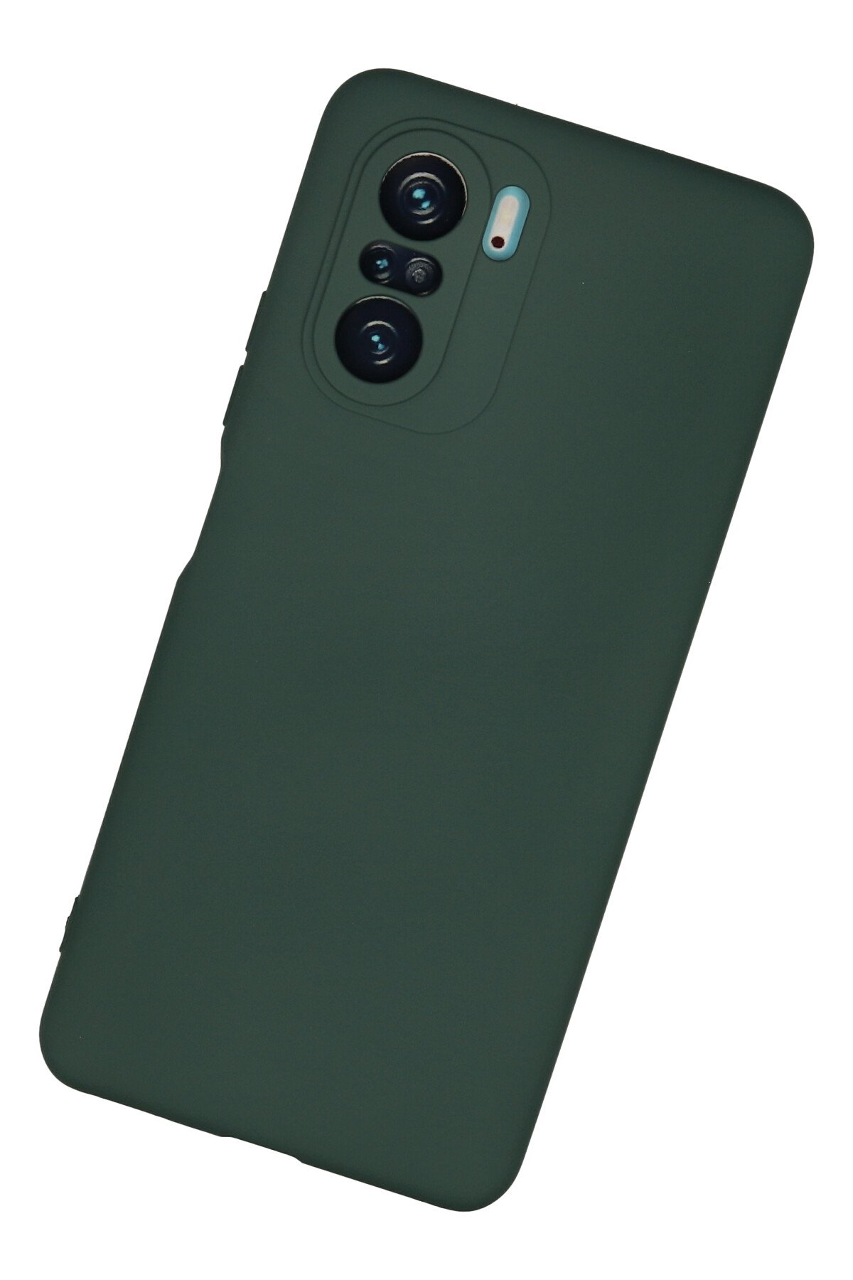 Newface Xiaomi Poco F3 Kılıf Montreal Yüzüklü Silikon Kapak - Buz Mavi