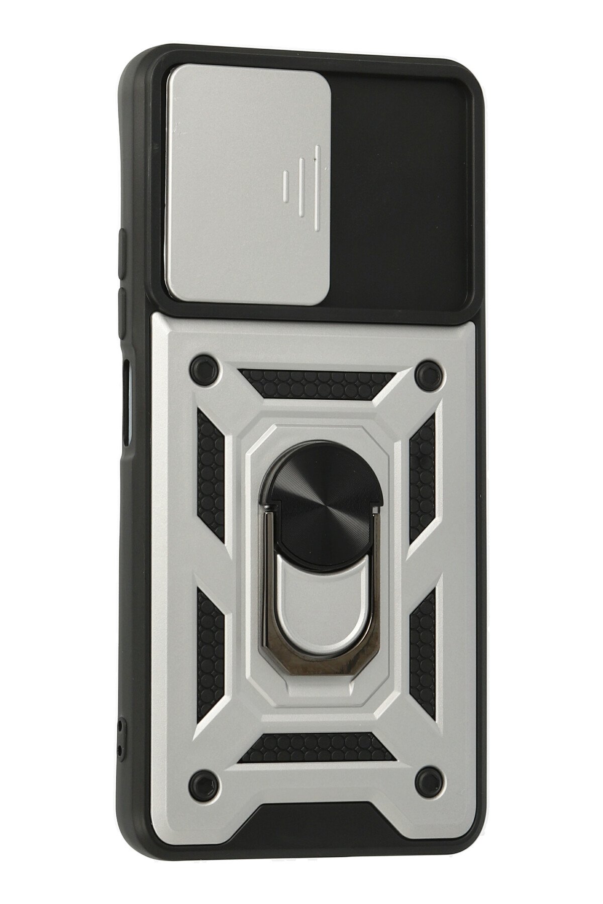 Newface Xiaomi Poco F3 Kılıf Platin Kamera Koruma Silikon - Pembe