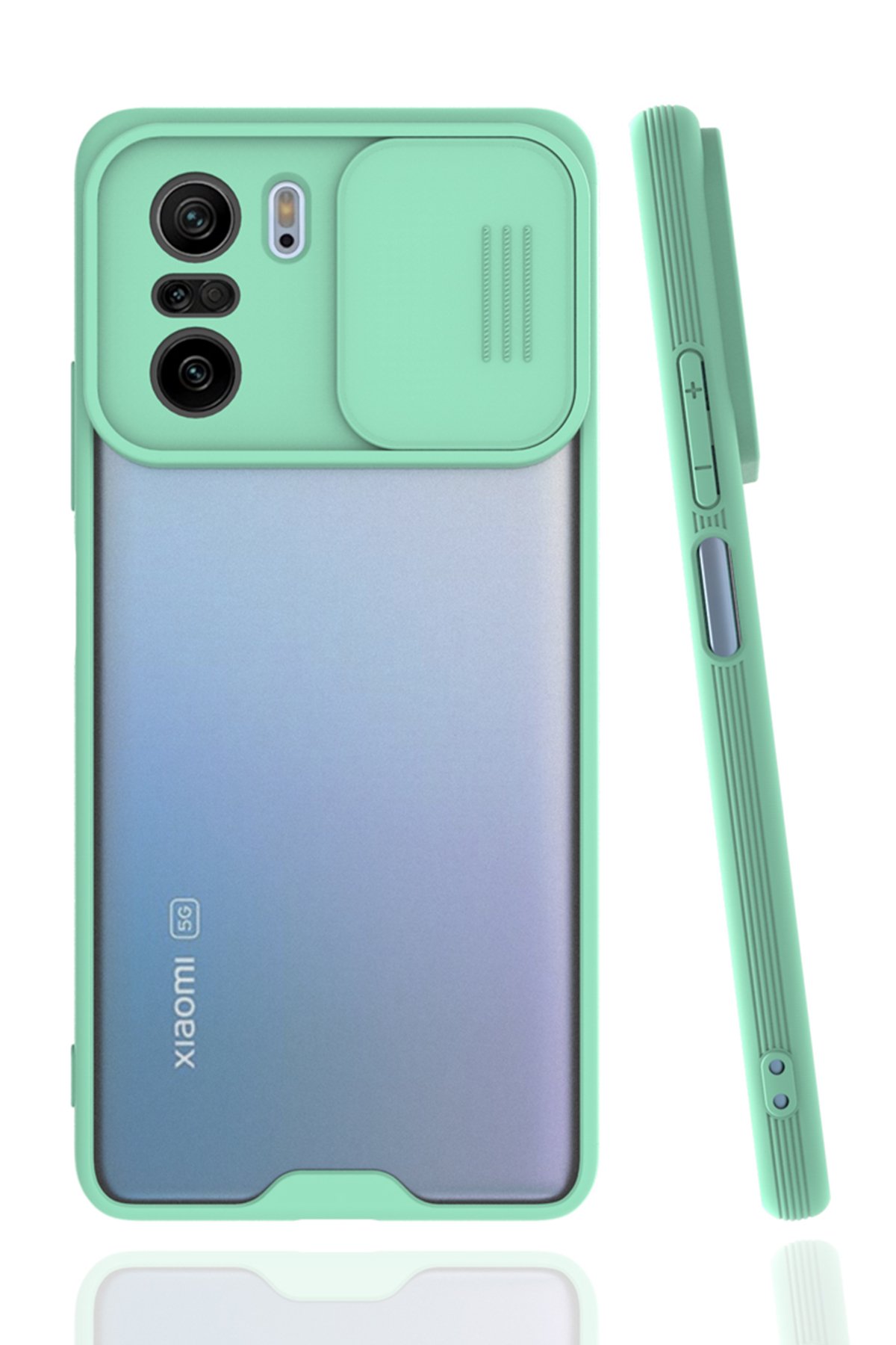 Newface Xiaomi Poco F3 Kılıf Montreal Silikon Kapak - Kırmızı