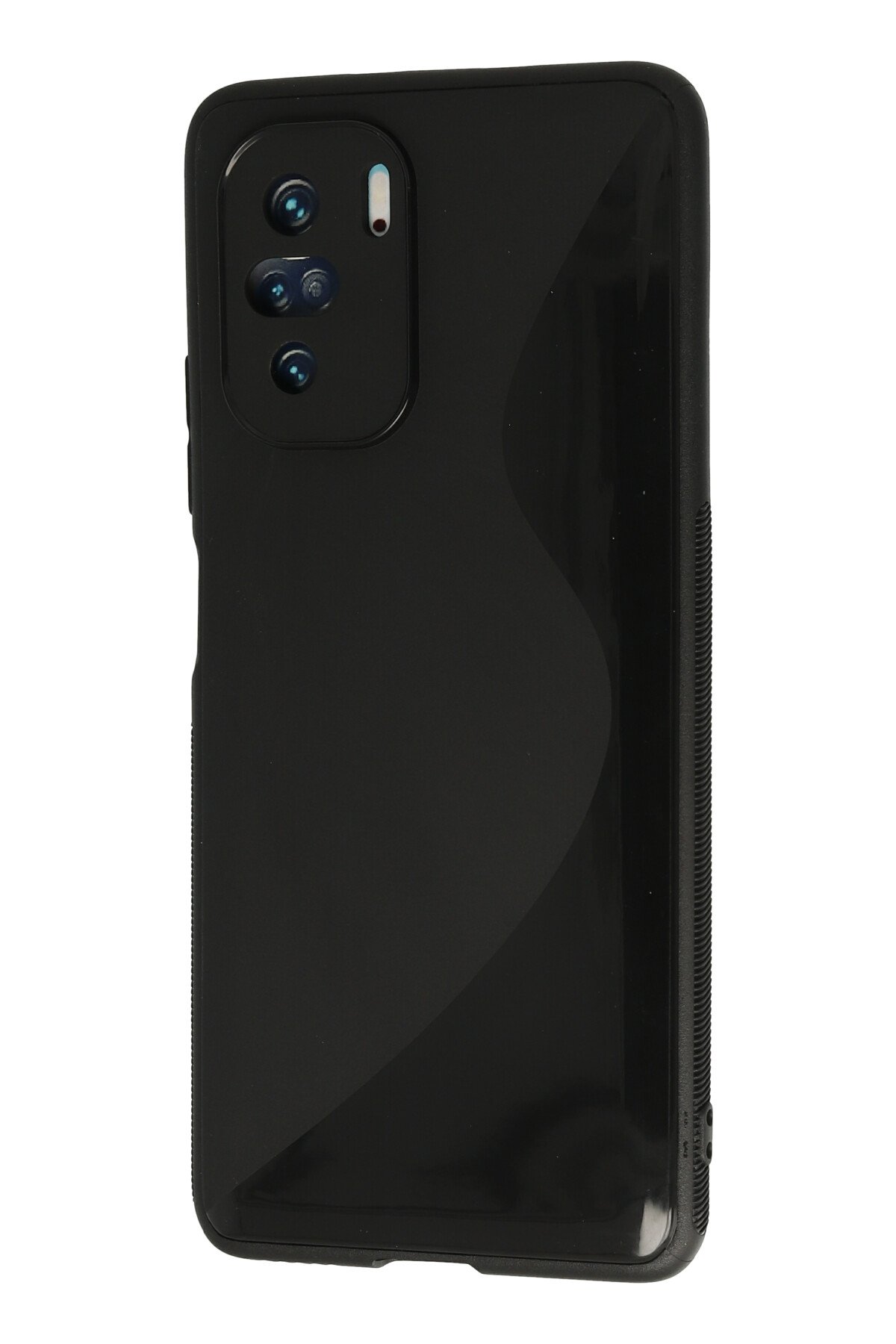 Newface Xiaomi Poco F3 Kılıf Kelvin Kartvizitli Silikon - Siyah