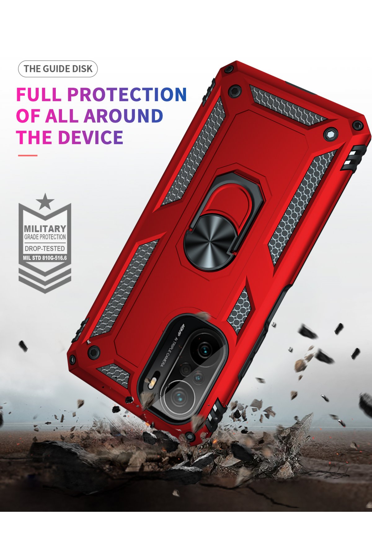 Newface Xiaomi Poco F3 Kılıf Montreal Silikon Kapak - Siyah