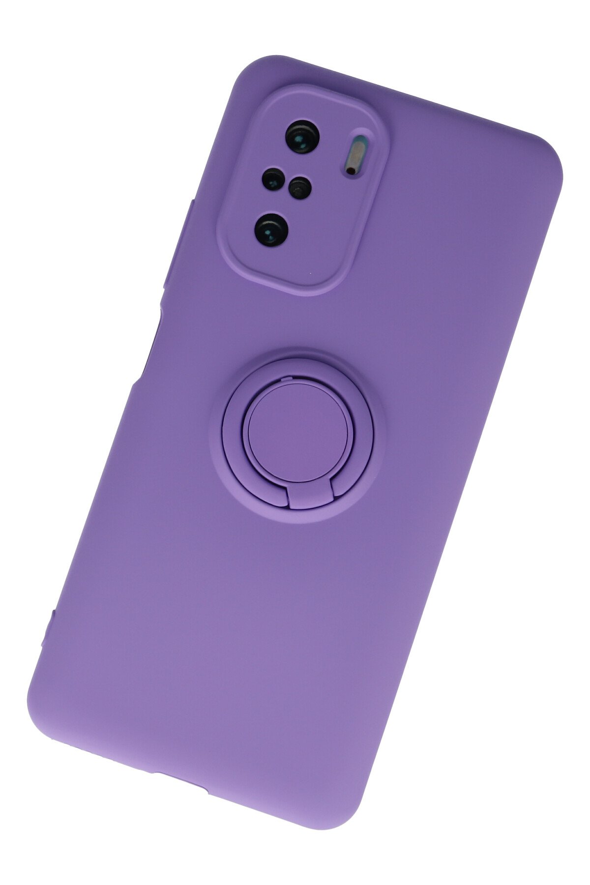 Newface Xiaomi Poco F3 Kılıf Nano içi Kadife Silikon - Sarı