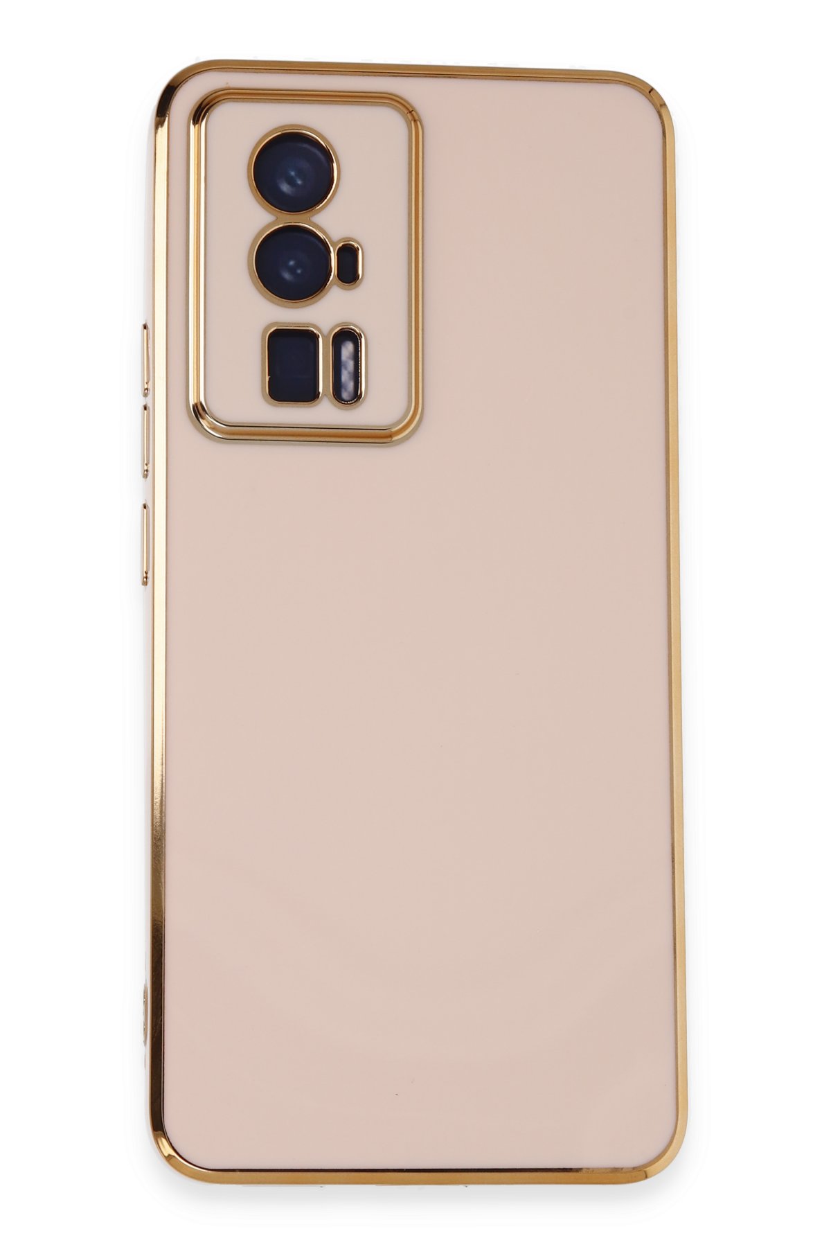 Newface Xiaomi Poco F5 Pro Kılıf Volet Silikon - Kırmızı