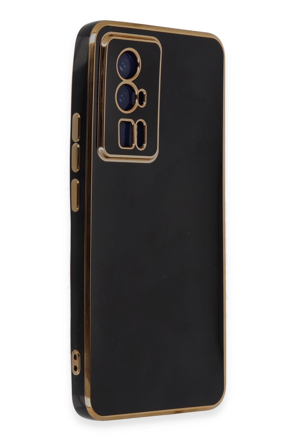 Newface Xiaomi Poco F5 Pro Kılıf Volet Silikon - Mor