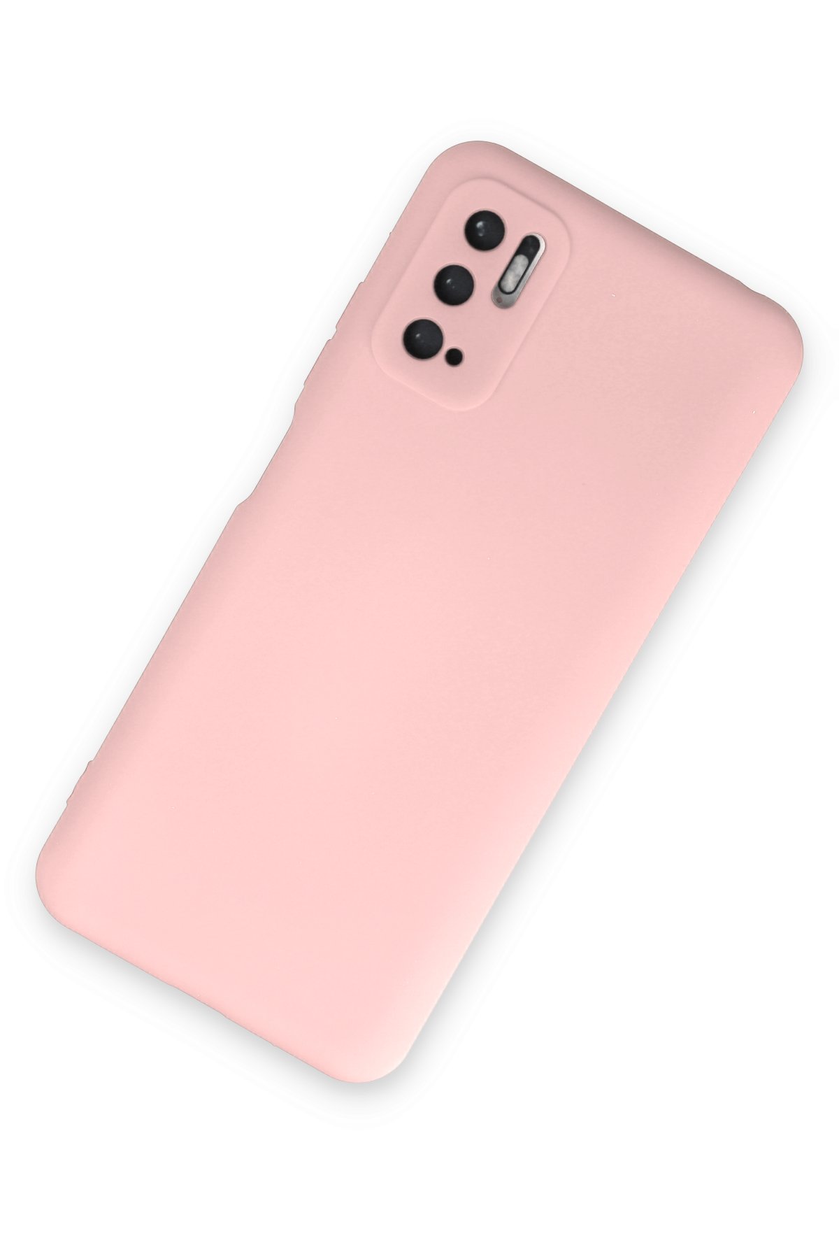 Newface Xiaomi Poco M3 Pro Kılıf Nano içi Kadife Silikon - Siyah