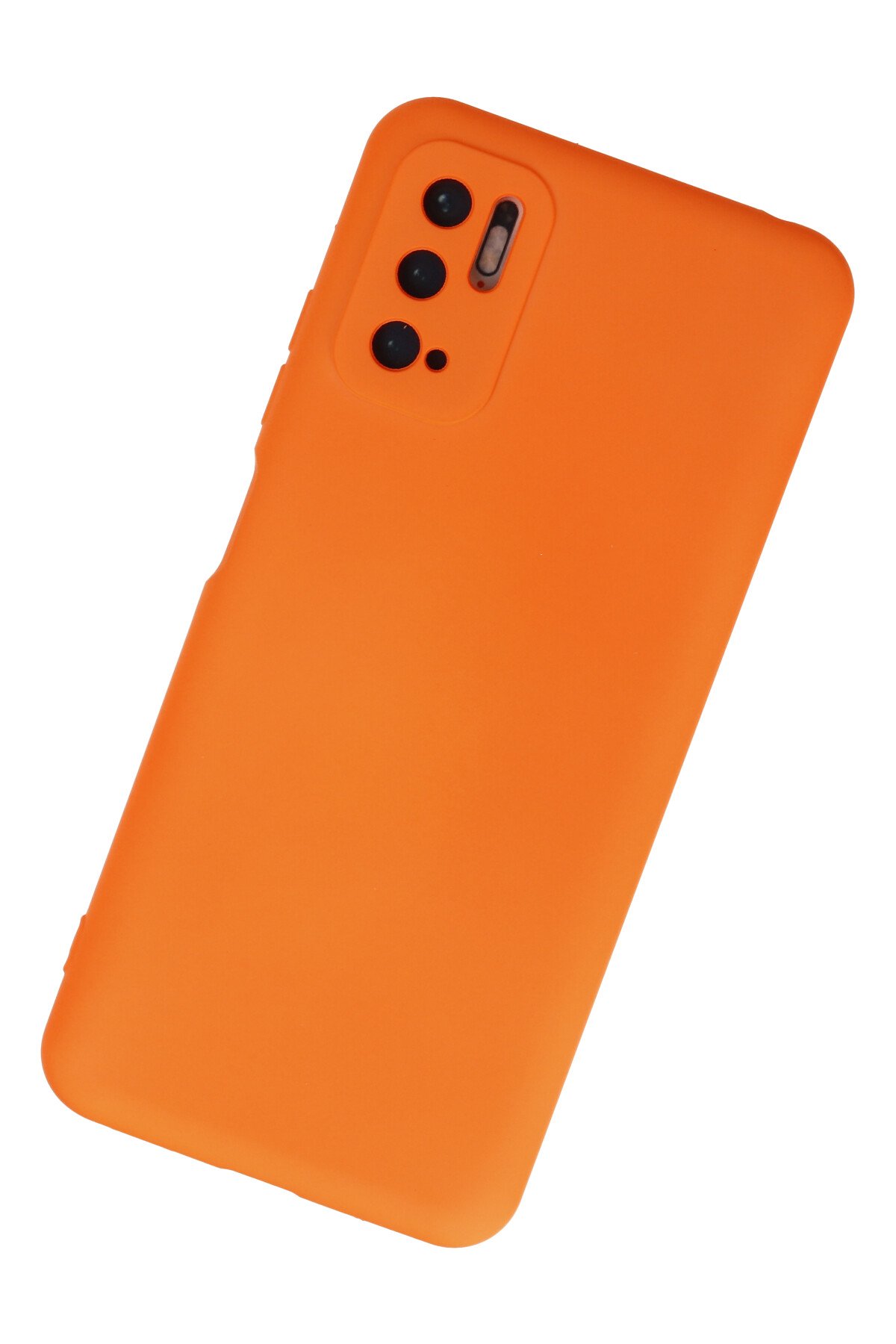 Newface Xiaomi Poco M3 Pro Kılıf Focus Derili Silikon - Lacivert