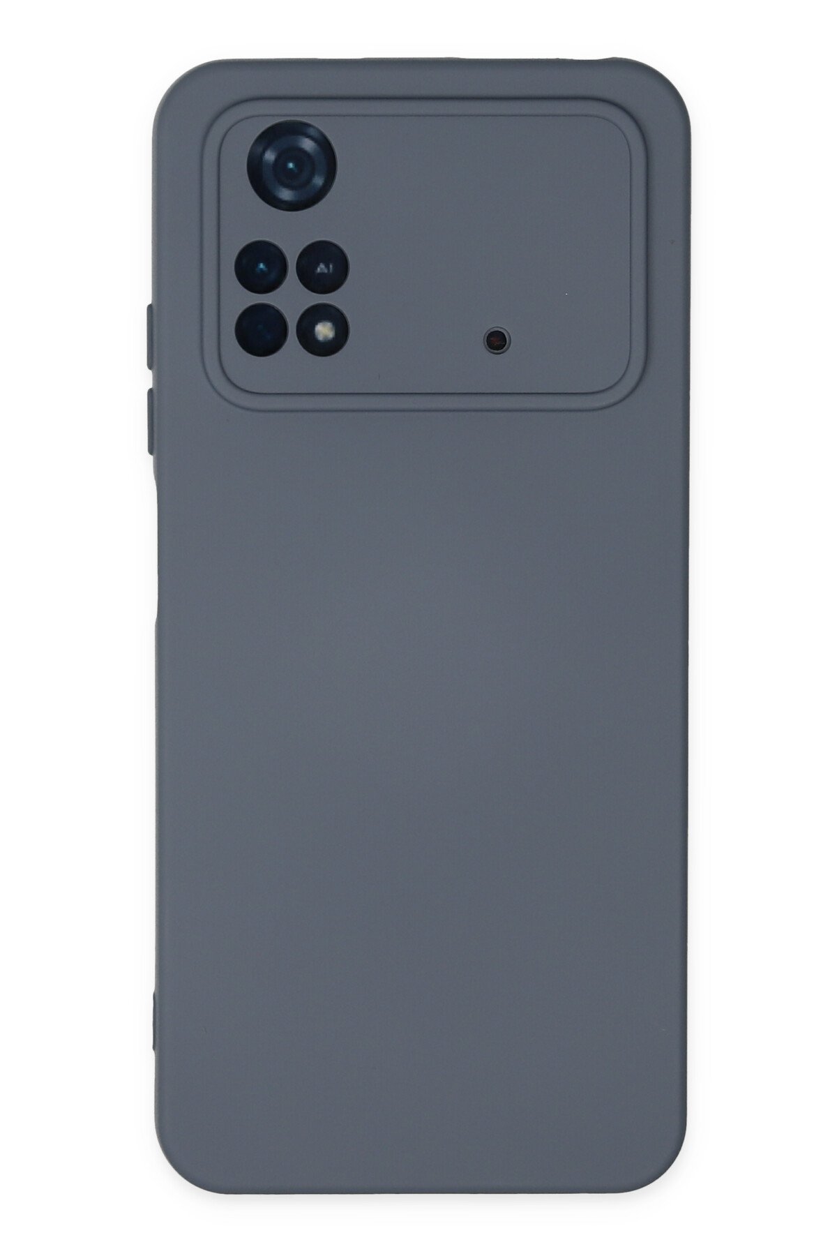 Newface Xiaomi Poco M4 Pro 4G Kılıf Nano içi Kadife Silikon - Mor