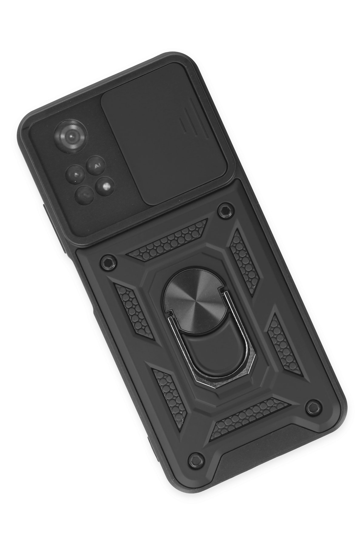 Newface Xiaomi Poco M4 Pro 4G Kılıf Optimum Silikon - Kırmızı