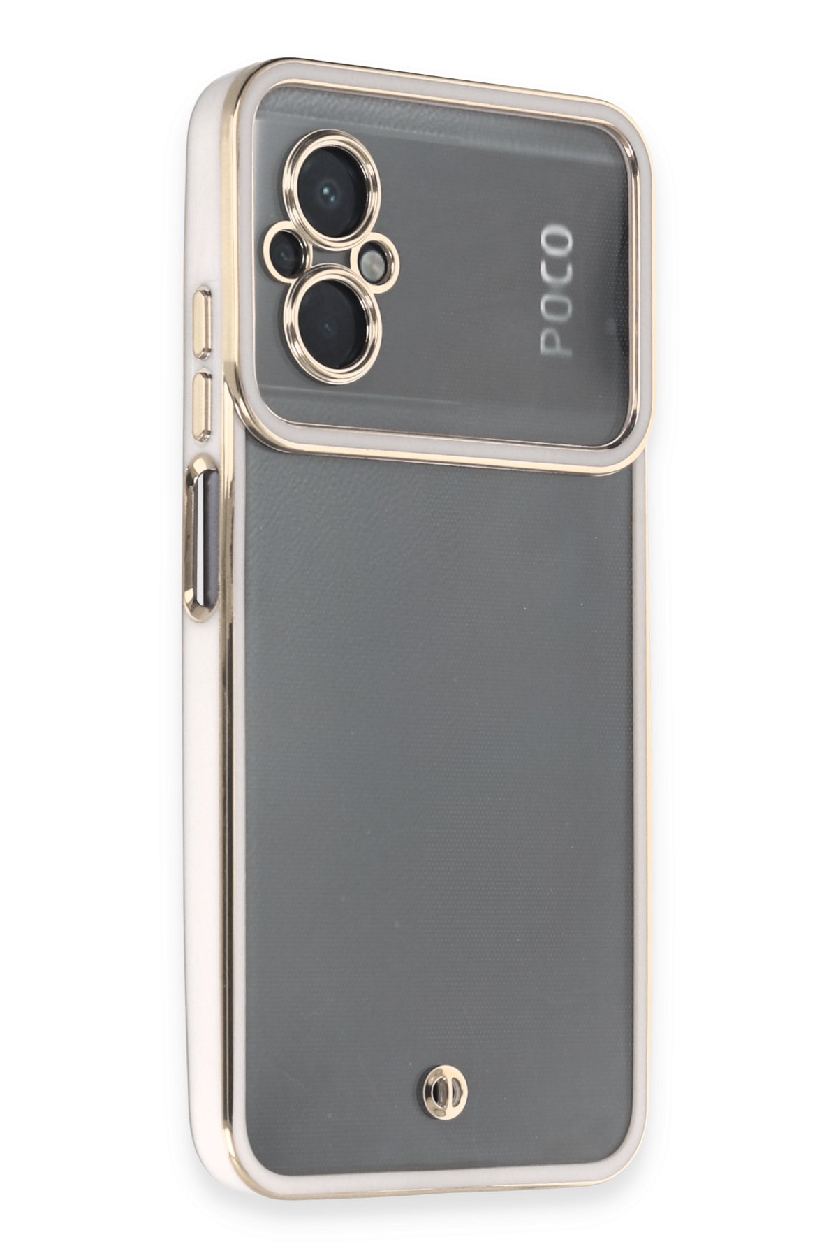 Newface Xiaomi Poco M5 Kılıf Platin Silikon - Lila