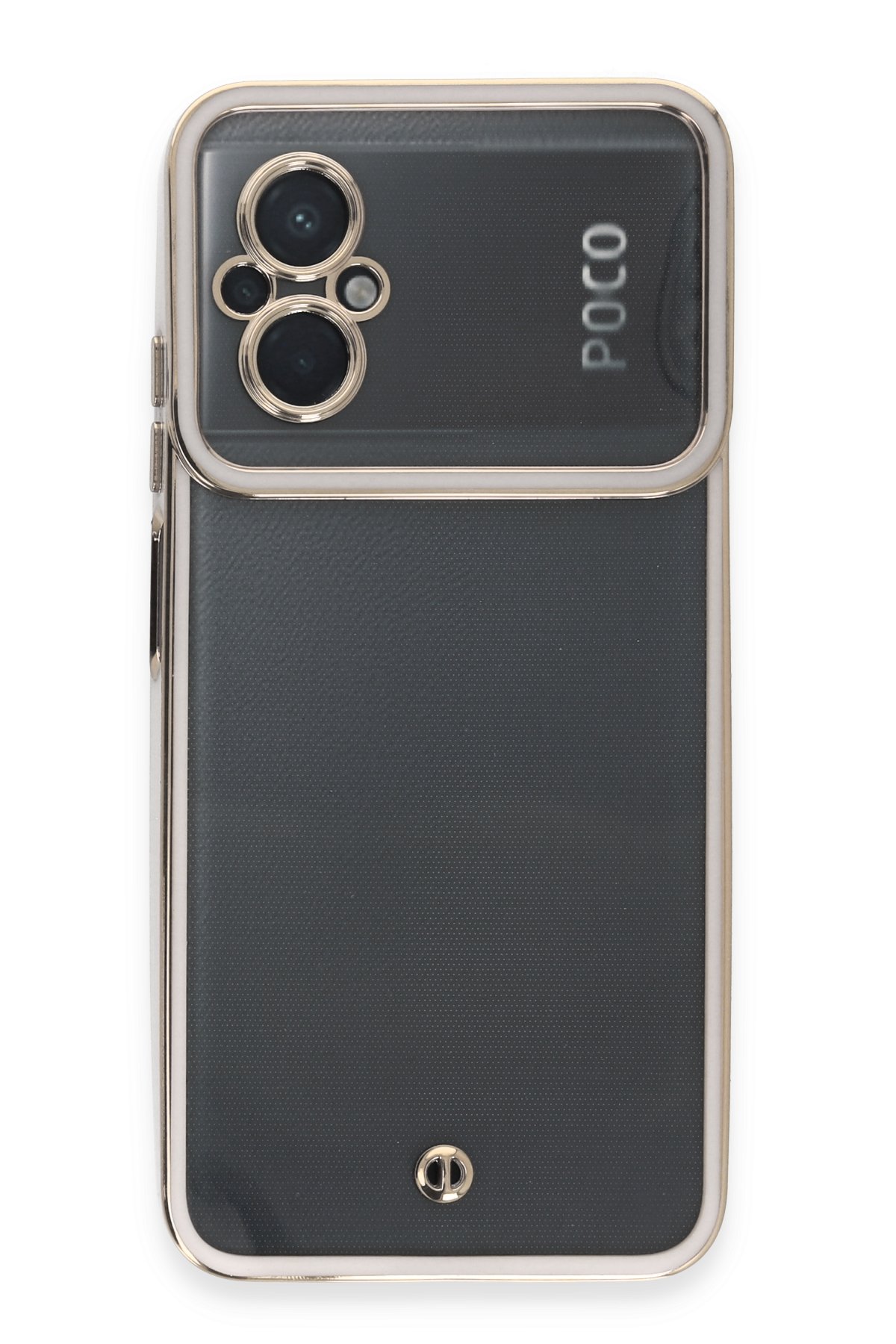 Newface Xiaomi Poco M5 Kılıf Platin Silikon - Lila