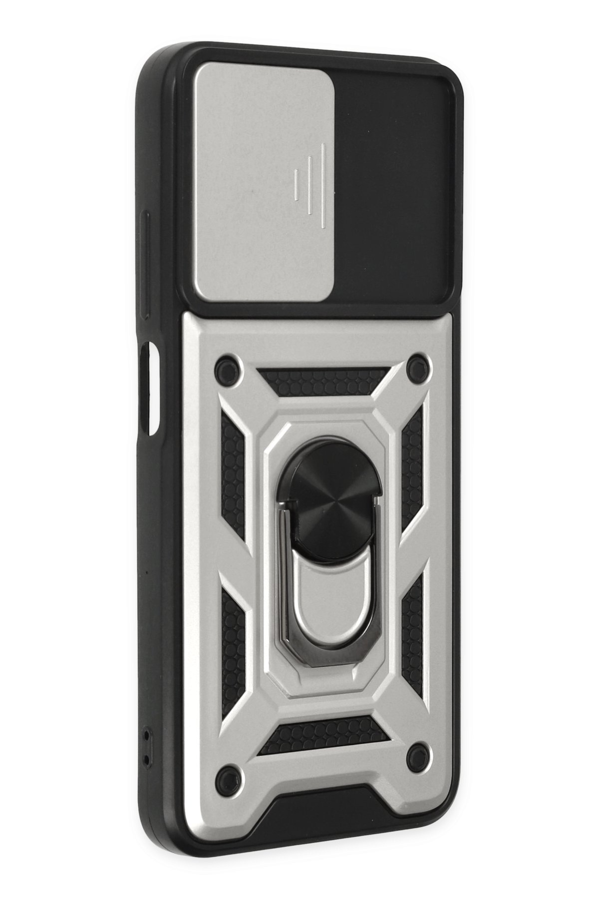 Newface Xiaomi Poco M5 Kılıf Platin Silikon - Kırmızı