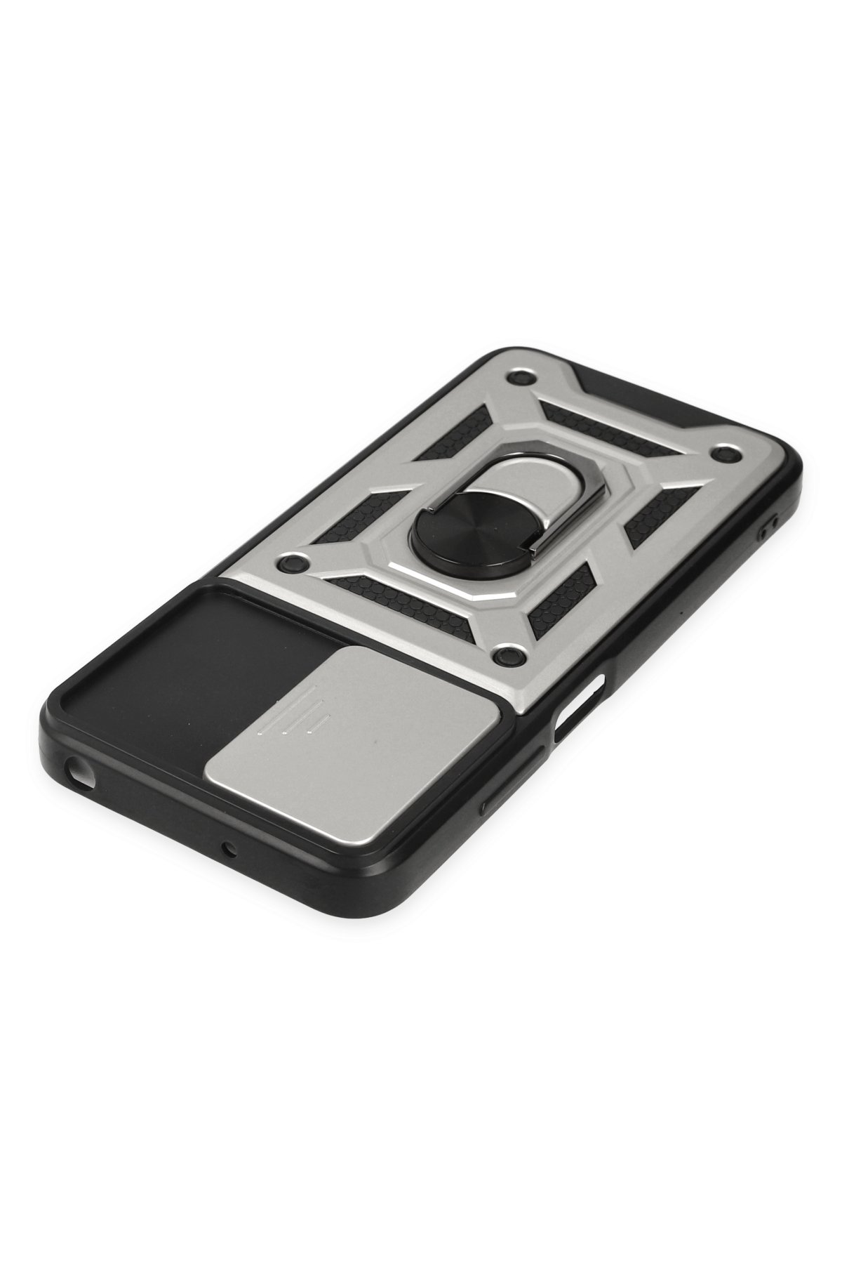 Newface Xiaomi Poco M5 Kılıf Platin Silikon - Kırmızı