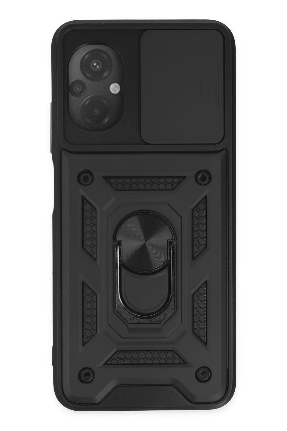 Newface Xiaomi Poco M5 Kılıf Liva Lens Silikon - Rose