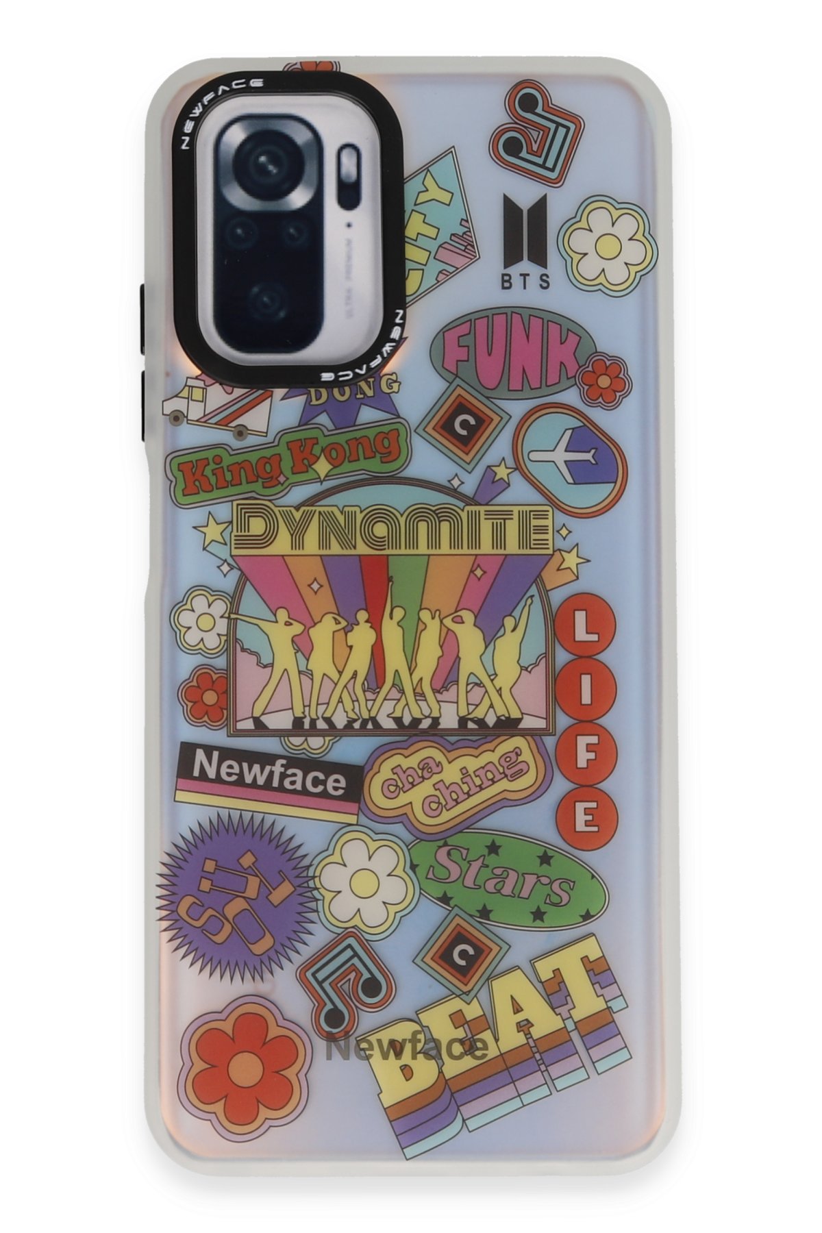 Newface Xiaomi Poco M5s Kılıf Elegant Kapak - Titan Gri