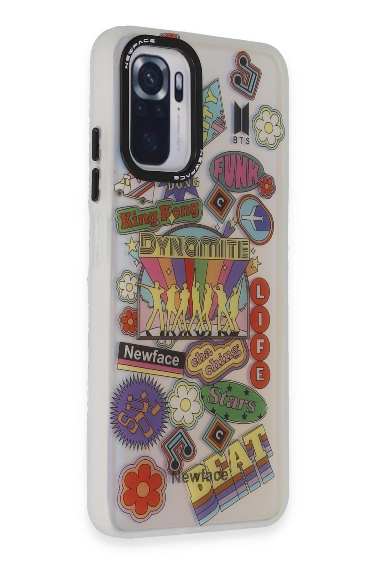 Newface Xiaomi Poco M5s Kılıf Elegant Kapak - Titan Gri