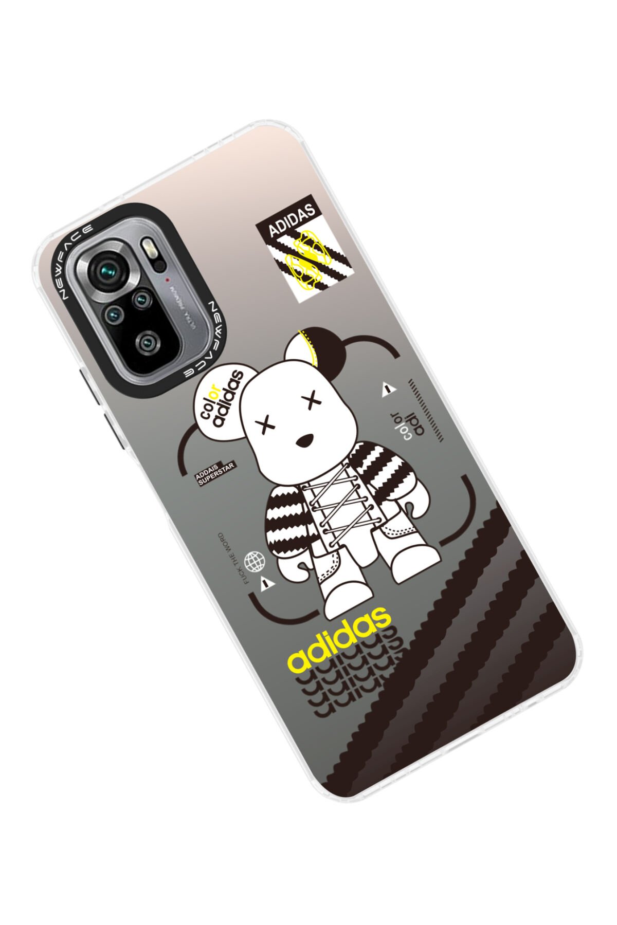 Newface Xiaomi Poco M5s Kılıf Platin Silikon - Mavi