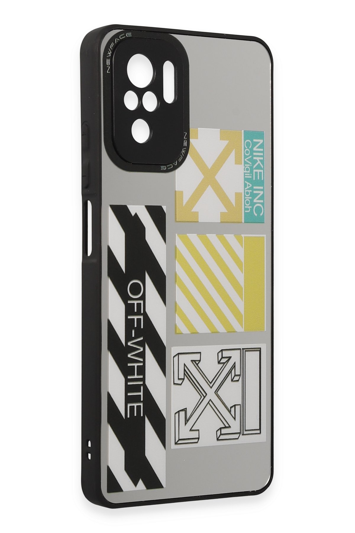 Newface Xiaomi Poco M5s Kılıf Palm Buzlu Kamera Sürgülü Silikon - Turkuaz