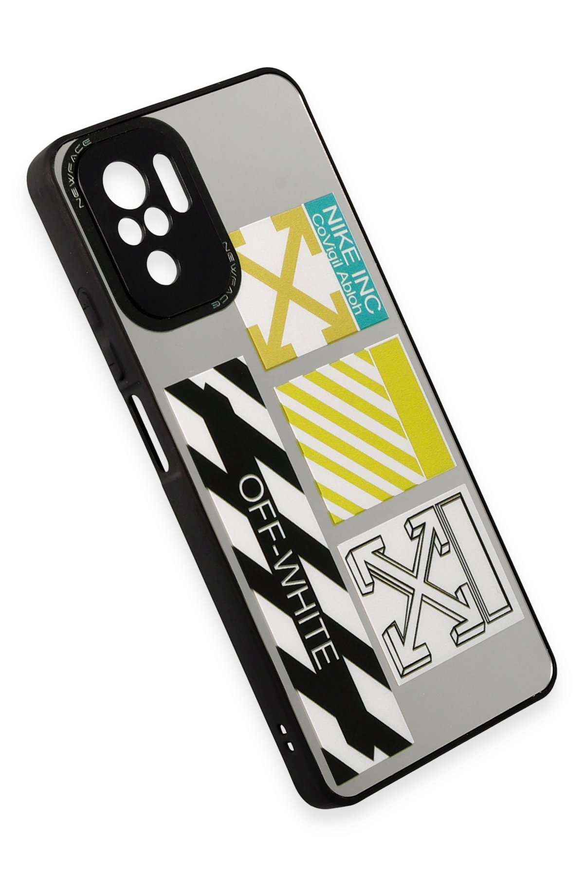 Newface Xiaomi Poco M5s Kılıf Palm Buzlu Kamera Sürgülü Silikon - Turkuaz