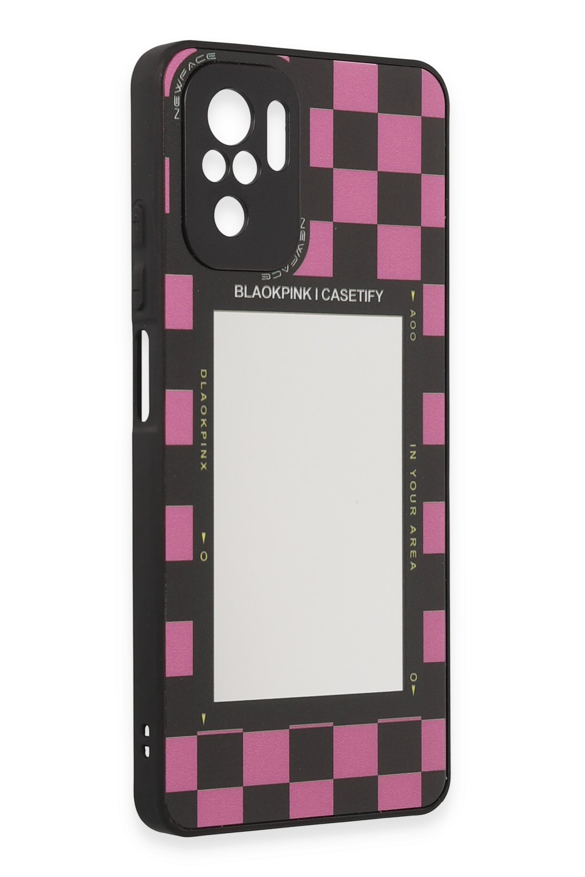 Newface Xiaomi Poco M5s Kılıf Mirror Desenli Kapak - Mirror - 10