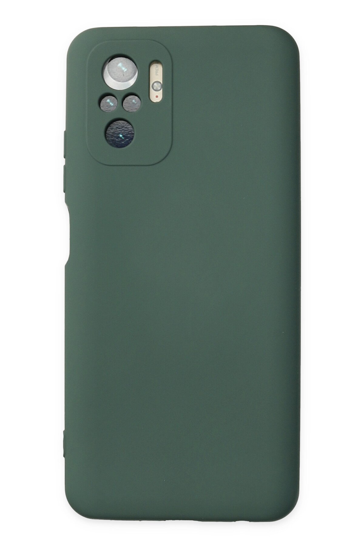 Newface Xiaomi Poco M5s Kılıf Platin Kamera Koruma Silikon - Açık Yeşil