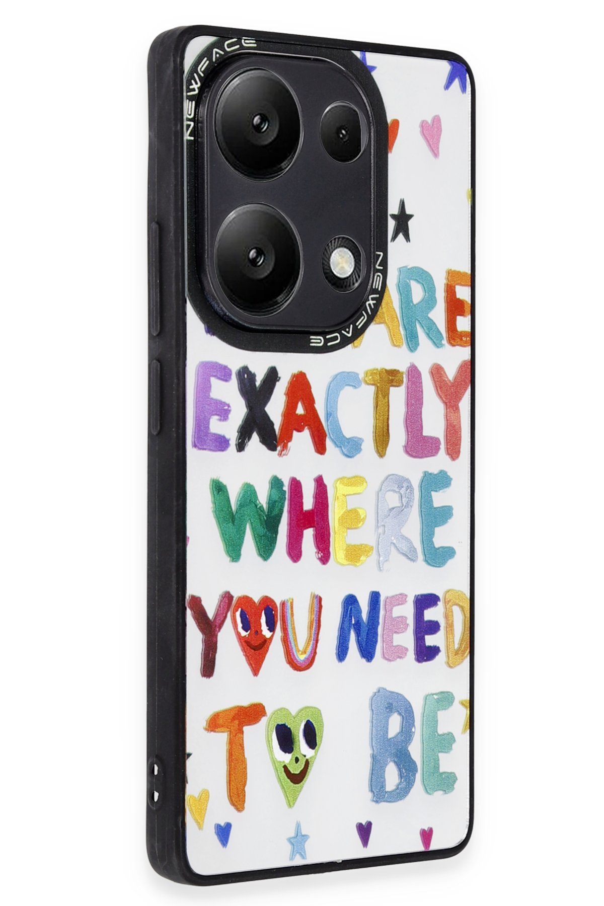 Newface Xiaomi Poco M6 Pro 4G Kılıf Joy Lens Standlı Kapak - Koyu Yeşil