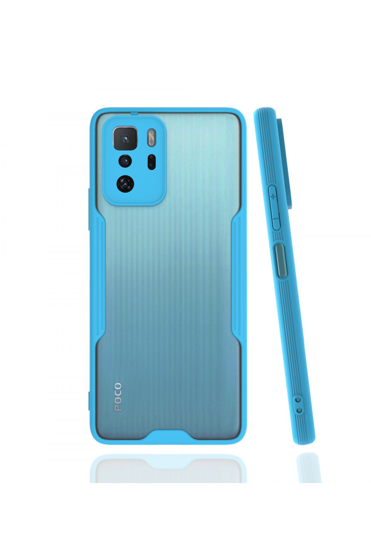 Newface Xiaomi Poco X3 GT Kılıf Platin Silikon - Pembe